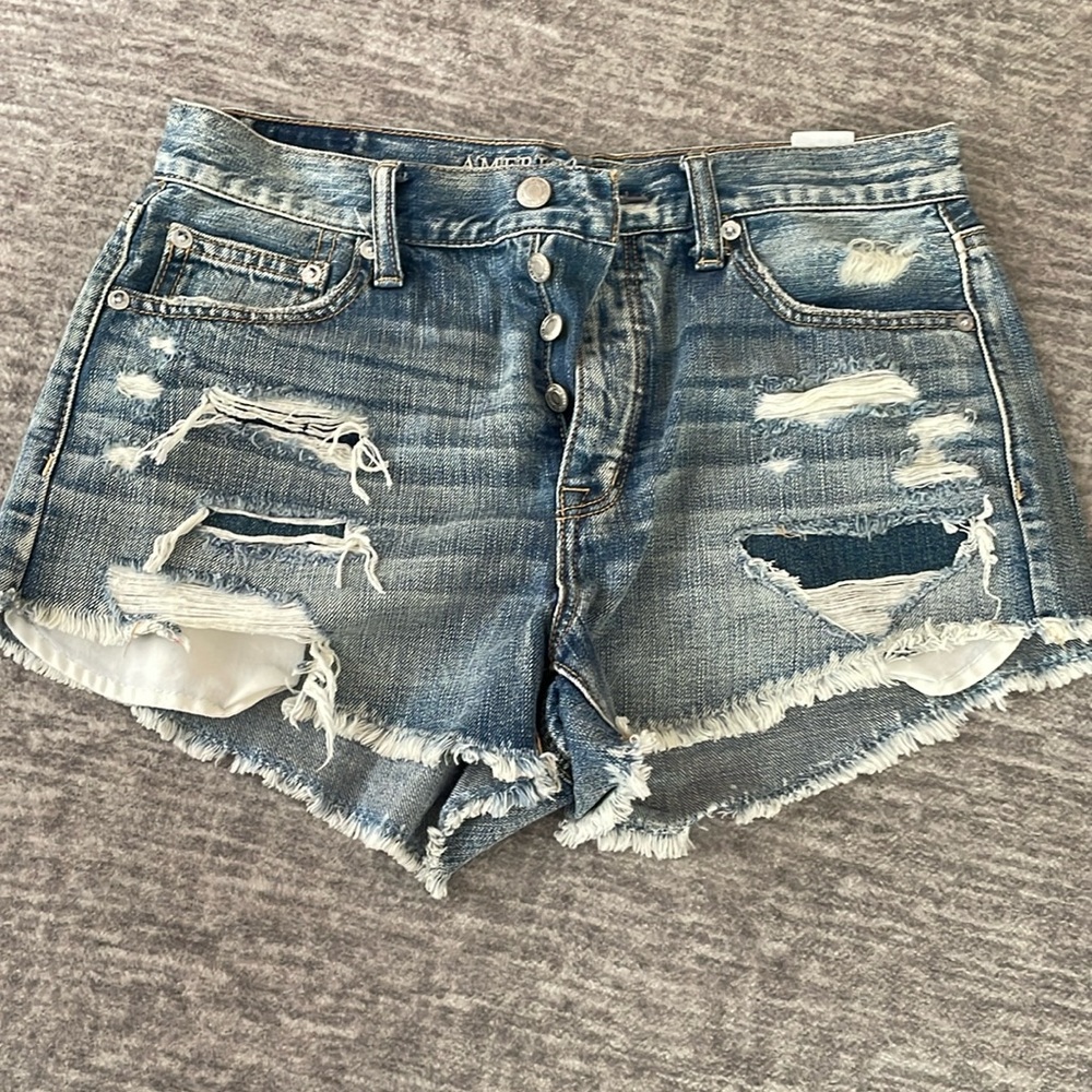 American Eagle Vintage High Rise Festival Shorts